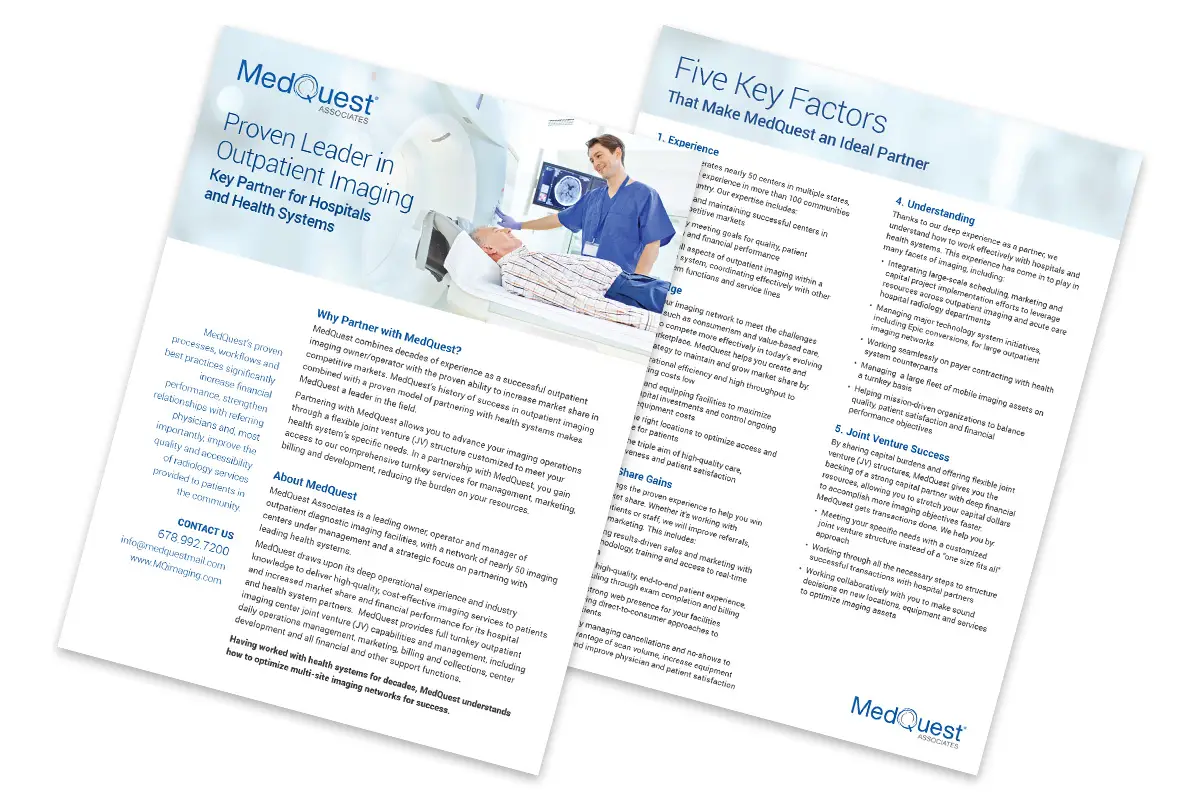 MedQuest Company Overview Brochure